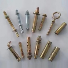 Various types of expansion bolts
