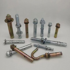 Various types of expansion bolts