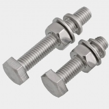 Hexagon bolts in stainless steel series