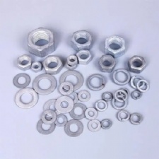 Hot dip galvanized nuts, gaskets