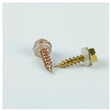 Color zinc self tapping screws